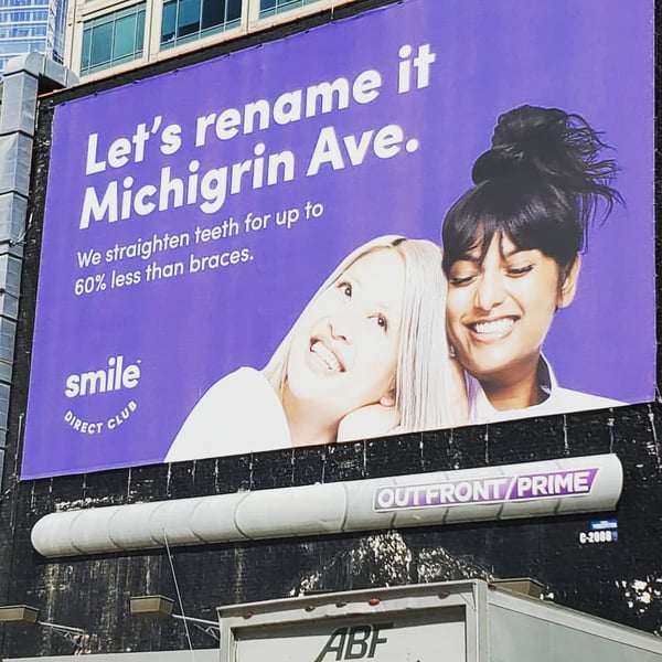 billboard advertising chicago smiledirectclub